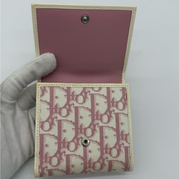 Authentic Dior canvas compact wallet - Picture 7 of 15